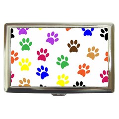 Pawprints Paw Prints Paw Animal Cigarette Money Case by Apen