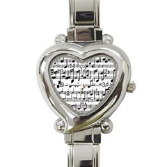 Harmonize Your Soul Heart Italian Charm Watch by RiverRootz