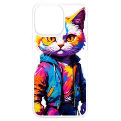 Wild Cat Iphone 15 Pro Max Tpu Uv Print Case by Sosodesigns19