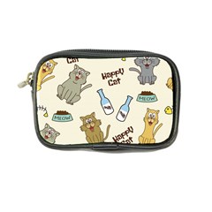 Happy Cats Pattern Background Coin Purse by Grandong