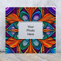 Pattern 2a Pattern 2 White Wall Photo Frame 5  X 7  by 2607694