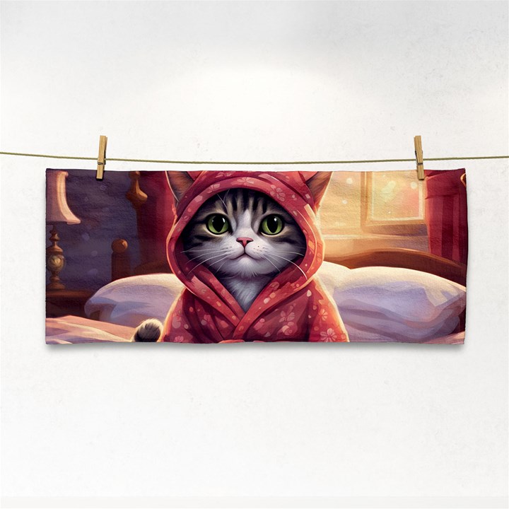 Cat 2 Hand Towel