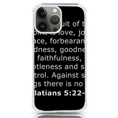 Galatians 5 Iphone 13 Pro Max Tpu Uv Print Case by RiverRootz