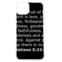 Galatians 5 Iphone 15 Tpu Uv Print Case by RiverRootz