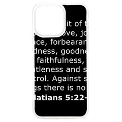 Galatians 5 Iphone 15 Pro Max Tpu Uv Print Case by RiverRootz