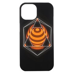 Geometry Iphone 15 Black Uv Print Pc Hardshell Case by Sparkle