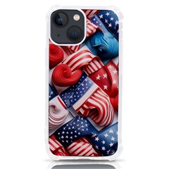 Us Presidential Election Colorful Vibrant Pattern Design  Iphone 13 Mini Tpu Uv Print Case by dflcprintsclothing