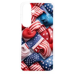 Us Presidential Election Colorful Vibrant Pattern Design  Samsung Galaxy S24 6 2 Inch Tpu Uv Case by dflcprintsclothing