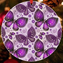 Butterflies Butterfly Insect Nature Uv Print Acrylic Ornament Round by Proyonanggan