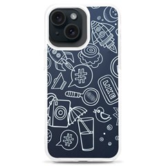 Internet Planet Drink Computer Iphone 15 Plus Tpu Uv Print Case by Proyonanggan