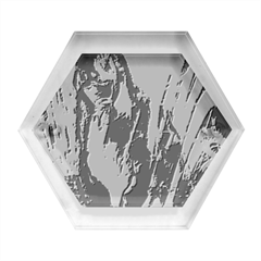 In Orbit Prismatic Hexagon Wood Jewelry Box by MRNStudios