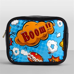 Comical Words Animals Comic Omics Crazy Graffiti Mini Toiletries Bag (one Side) by Bedest