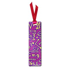 Background Doodles Math Small Book Marks by Bedest