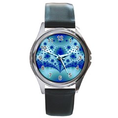 Pattern 2 Round Metal Watch by 2607694c