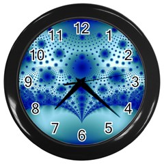 Pattern 2 Wall Clock (black) by 2607694c