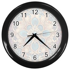 Pattern 1 Muster 7a Wall Clock (black) by 2607694c