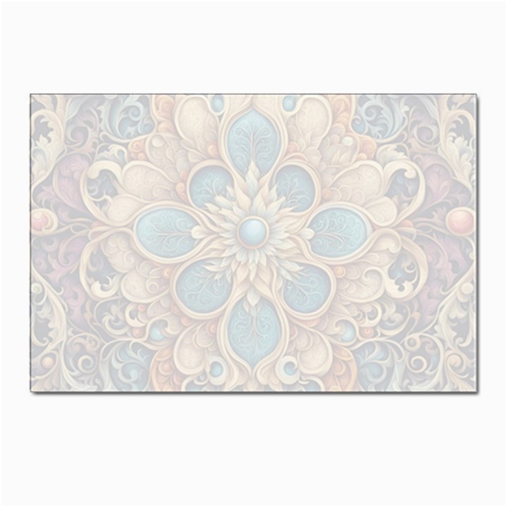 Pattern 1 Muster 7 600dpi 12000 Matt Postcard 4 x 6  (Pkg of 10)