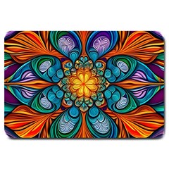 Schwarz Bunt Large Doormat by 2607694c