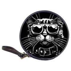 Schwarz Katze Punk Classic 20-cd Wallets by 2607694c