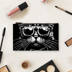 Schwarz Katze Punk Cosmetic Bag (small) by 2607694c