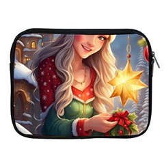 Christmas Greetings Apple Ipad Zipper Case by 2607694c