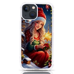 Christmas Greeting Iphone 13 Mini Tpu Uv Print Case by 2607694c