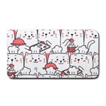 Cute Cat Chef Cooking Seamless Pattern Cartoon Medium Bar Mat 16 x8.5  Bar Mat