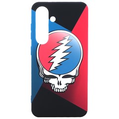 Grateful Dead Big Skull Samsung Galaxy S24 6 2 Inch Black Tpu Uv Case by Bedest