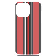 Dunkelrot4 Rosa Grau Streifen Dunkelrot3 Iphone 14 Pro Max Black Uv Print Case by 2607694c