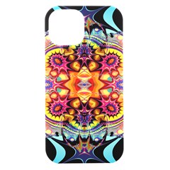 Gelb Floral Iphone 15 Black Uv Print Pc Hardshell Case by 2607694c