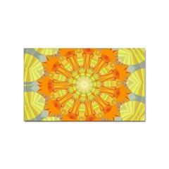 Sunshine-sunny-sun-abstract-yellow - Sticker Rectangular (10 Pack) by Ravend