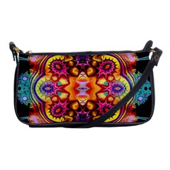 Pink Florales Muster Shoulder Clutch Bag by 2607694c