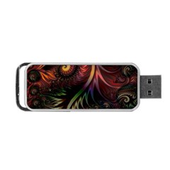 Fractal  Portable Usb Flash (two Sides) by 2607694c