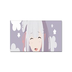 Emilia Rezero Sticker Rectangular (100 Pack) by Azkajaya