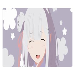 Emilia Rezero Premium Plush Fleece Blanket (small) by Azkajaya