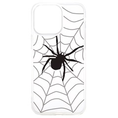 Spider Web Iphone 15 Pro Max Tpu Uv Print Case by Azkajaya