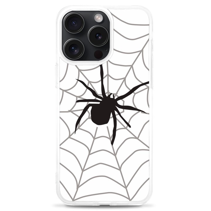 Spider Web iPhone 15 Pro Max TPU UV Print Case