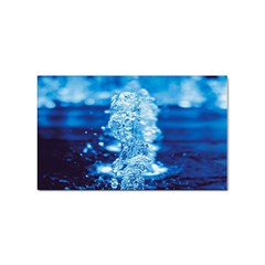 Water Blue Wallpaper Sticker Rectangular (100 Pack) by Azkajaya