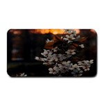 White Flower Medium Bar Mat 16 x8.5  Bar Mat