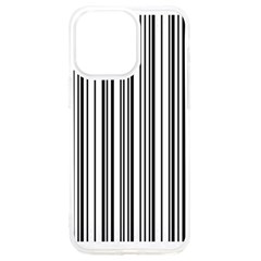 Barcode Pattern Iphone 15 Pro Max Tpu Uv Print Case by Ket1n9