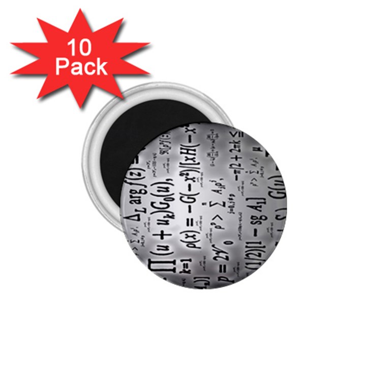 Science Formulas 1.75  Magnets (10 pack) 