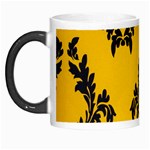 Yellow Regal Filagree Pattern Morph Mug Left