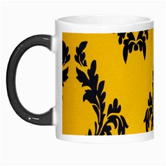 Yellow Regal Filagree Pattern Morph Mug by Azkajaya