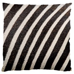 Zebra Zebra Pattern Zebra Fur Zebra Print Strip 16  Baby Flannel Cushion Case (two Sides) by Azkajaya