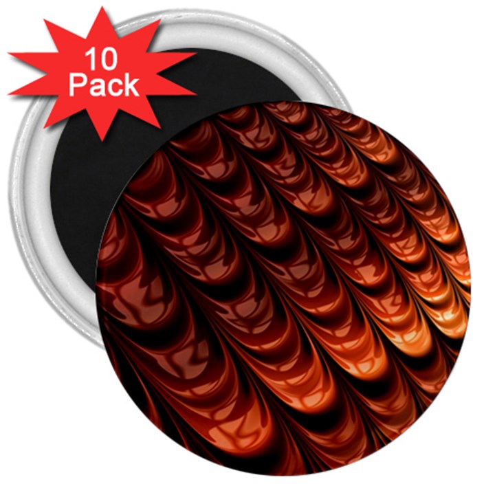 Fractal Frax 3  Magnets (10 pack) 