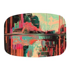 Backgrounds Multi Colored Abstract Mini Square Pill Box by Loisa77