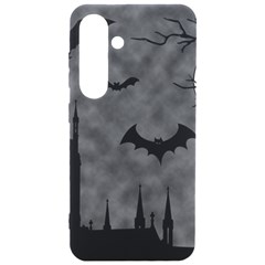 Halloween Background Halloween Scene Samsung Galaxy S24 6 2 Inch Black Tpu Uv Case by Ket1n9