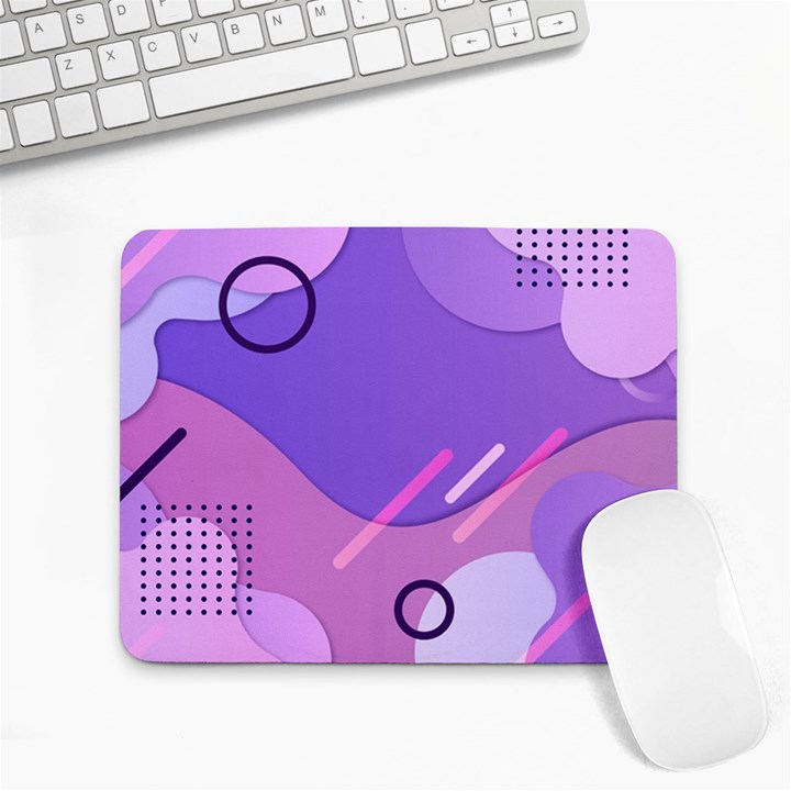 Colorful Labstract Wallpaper Theme Small Mousepad