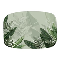 Banana Leaf Plant Pattern Mini Square Pill Box by anzea