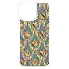 Tribal Background Boho Batik Iphone 15 Plus Tpu Uv Print Case by anzea